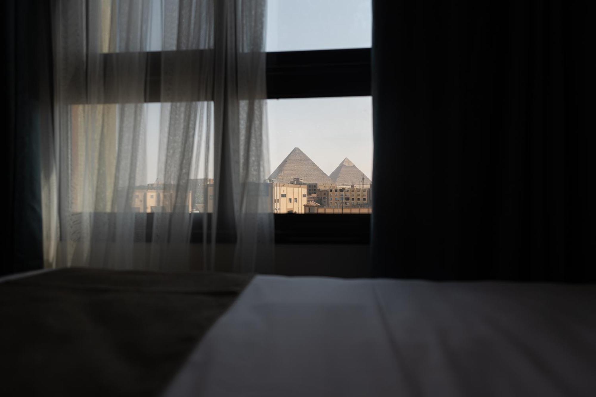 New Pyramid Front Hotel Al Kawm al Akhdar Exterior foto