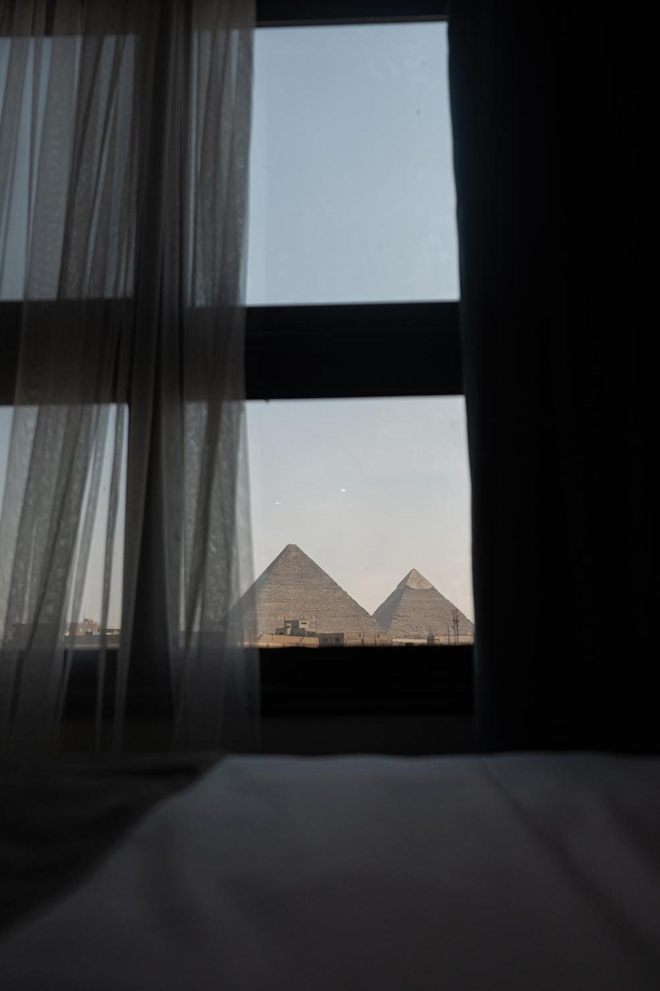 New Pyramid Front Hotel Al Kawm al Akhdar Exterior foto